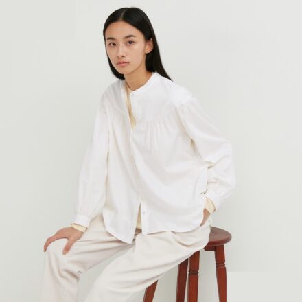 Об'ємна блуза UNIQLO x INES DE LA FRESSANGE