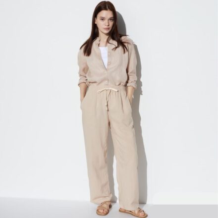 Лляні штани UNIQLO