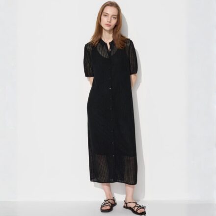 Ажурна в’язана сукня UNIQLO 2 в 1