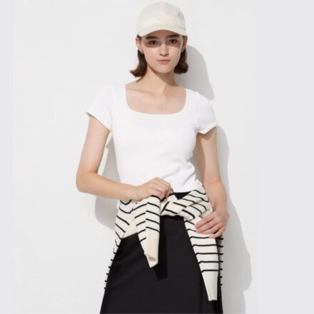 Бра-топ UNIQLO з квадратним вирізом