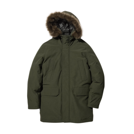 Гібридне пухове пальто UNIQLO серії ULTRA WARM HYBRID