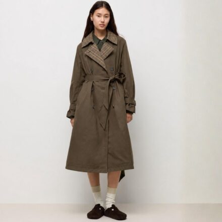 Стьобаний тренч UNIQLO x JW ANDERSON
