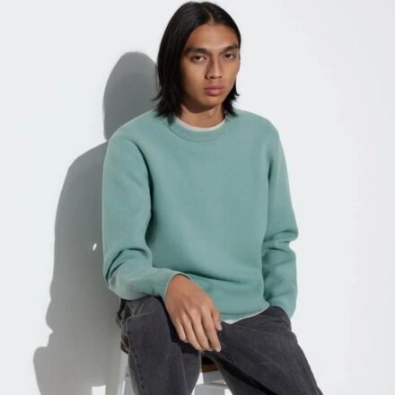 Трикотажний джемпер UNIQLO серії MILANO