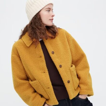 Вітрозахисна куртка UNIQLO з флісу