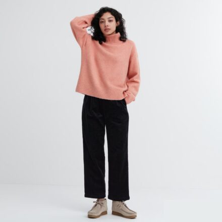 Вельветові штани UNIQLO до щиколотки