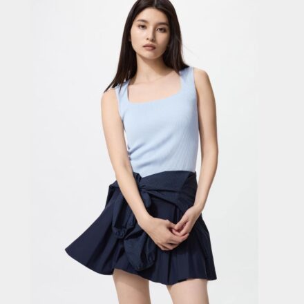 Бра-топ UNIQLO у рубчик