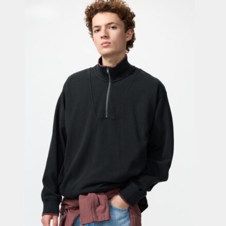 HALF-ZIP пуловер UNIQLO х JW ANDERSON