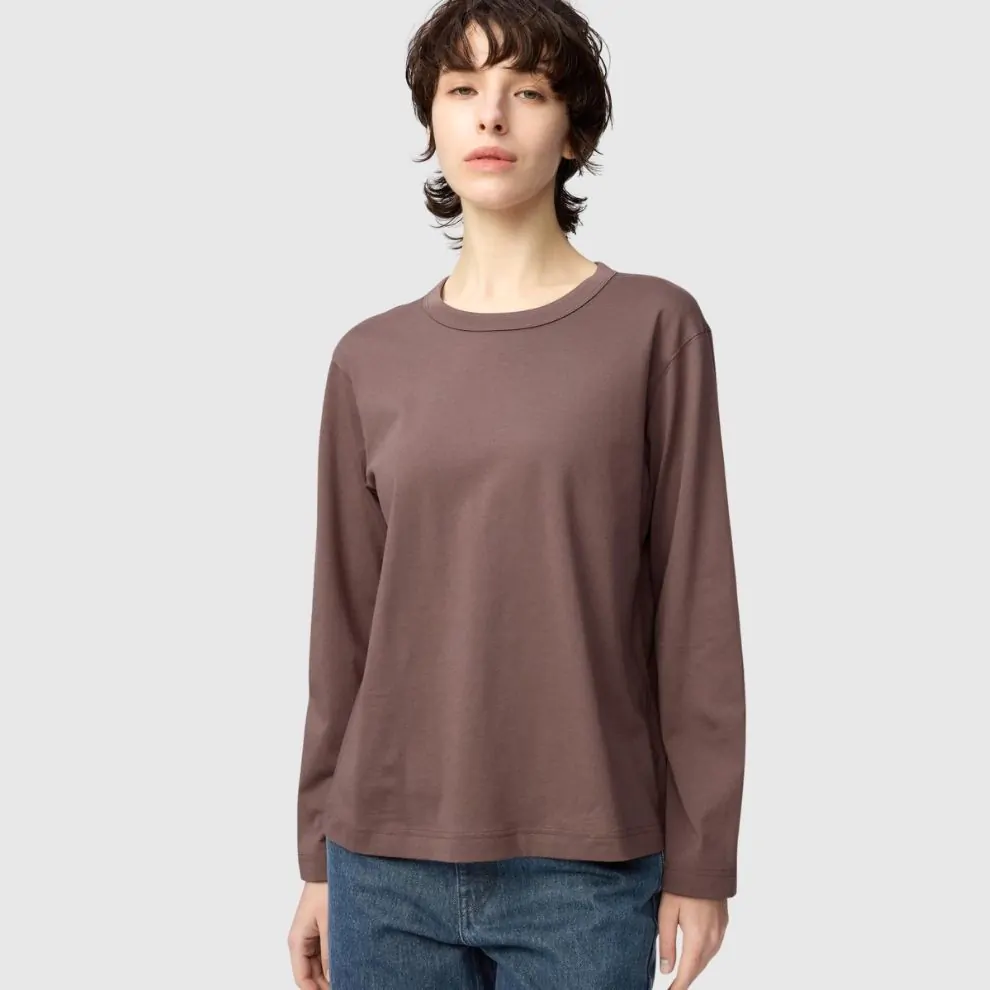 SUPIMA лонгслів преміум-серії UNIQLO U